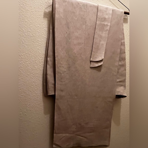Tan Linen Pants from Mercer & Madison. - Picture 2 of 2